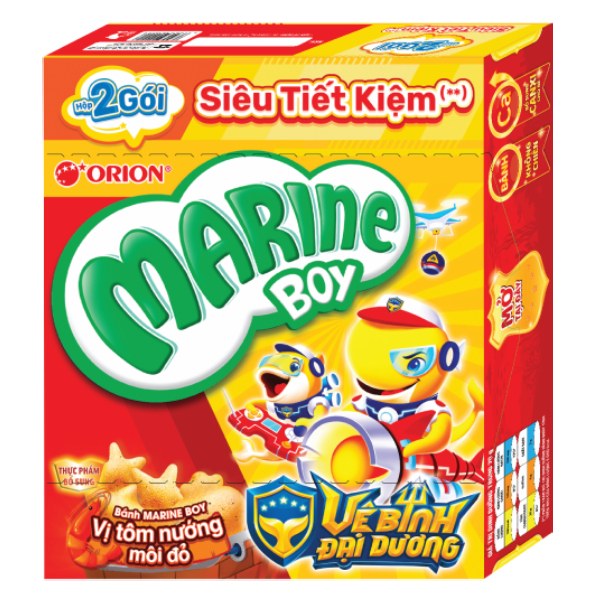 Bánh Marine Boy Vị Tôm Hộp 70G