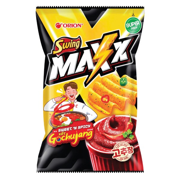 Snack Swing Maxx Xốt Cay Ngọt Gochujang Gói 78G