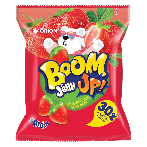 Kẹo Dẻo Boom Hương Dâu 161G