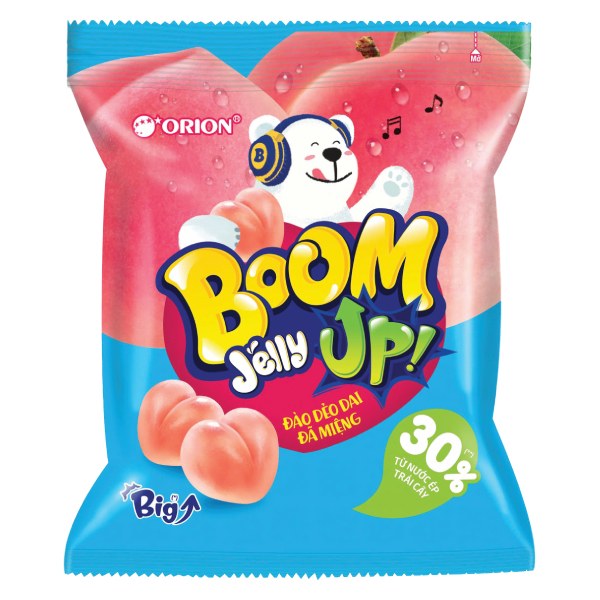 Kẹo Dẻo Boom Vị Đào 161G