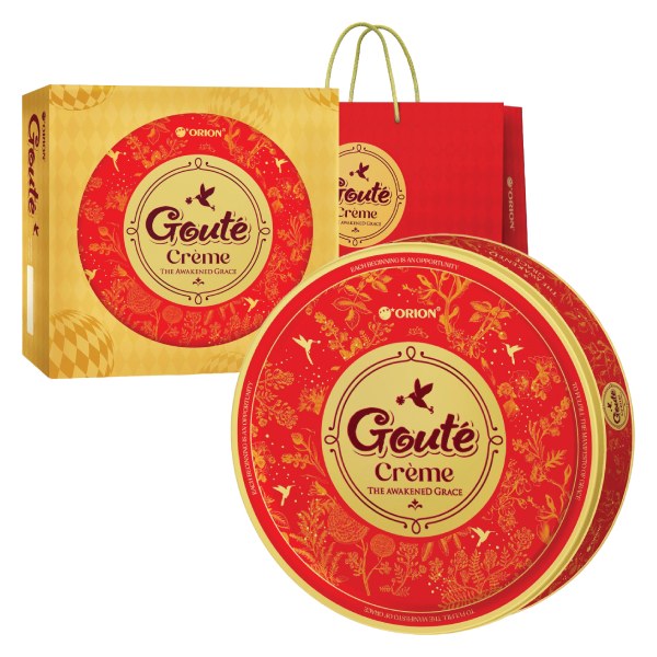 Bánh Goute 3 Vị Hộp Thiếc 439.2G