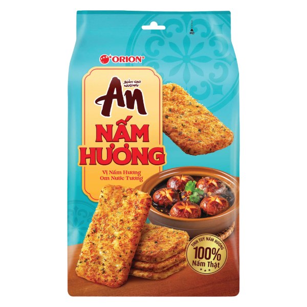 Bánh Gạo An Nấm Hương Gói 140G