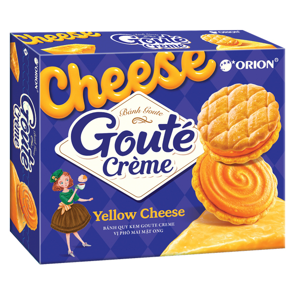 Bánh Quy Goute Creme Phô Mai Mật Ong Hộp 320G