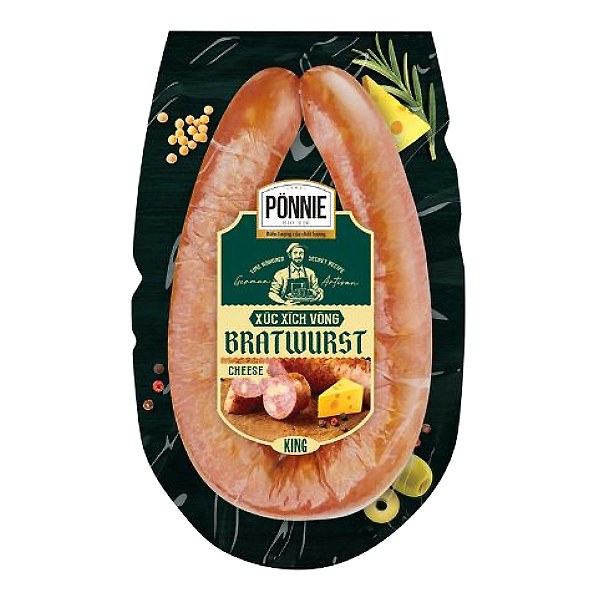 Xúc Xích Ponnie Phô Mai 200G