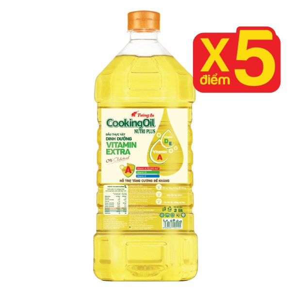 Dầu Cooking Oil Nutri Plus 2L