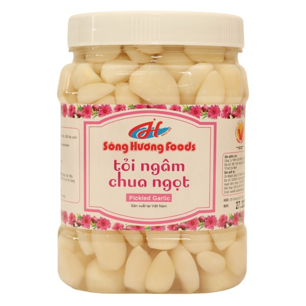 Tỏi Ngâm Chua Ngọt Sông Hương Hũ 1Kg