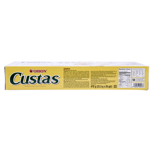 Bánh Custas Nhân Kem 470G