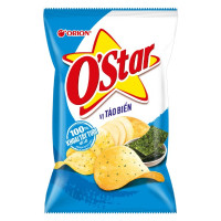 (Only Emartmall) Snack O'Star Vị Tảo Biển Gói 90G