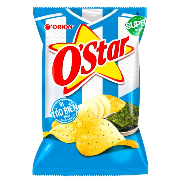 Snack O'Star Vị Tảo Biển Gói 90G