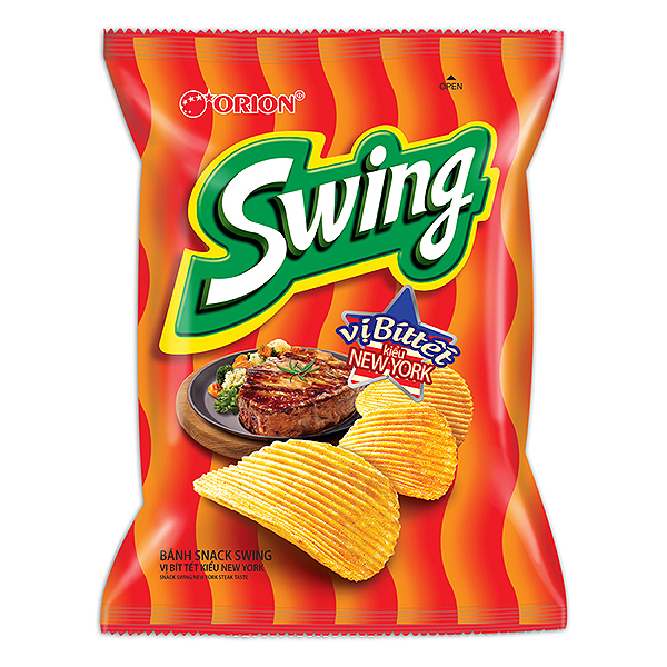 Snack Swing Vị Bò Bít Tết Kiểu New York 108G