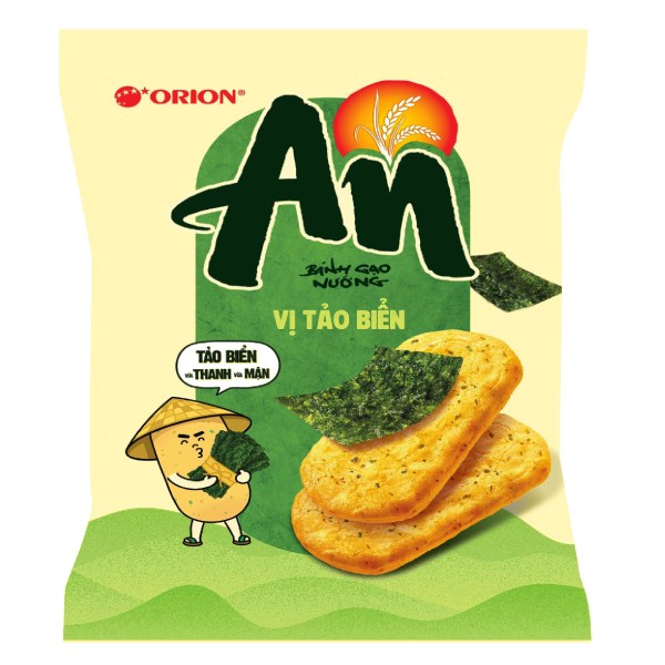 Bánh Gạo An Vị Tảo Biển 110.6G