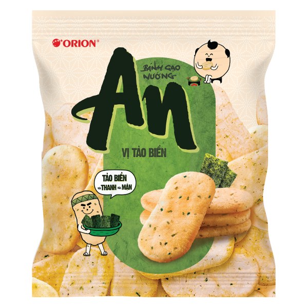 Bánh Gạo An Vị Tảo Biển 174.9G