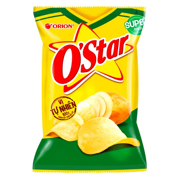 Snack O'Star Vị Tự Nhiên 53G