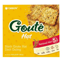 (Only Emartmall) Bánh Goute Hạt Dinh Dưỡng Hộp 8 Gói 316.8G