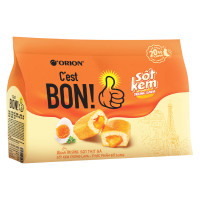 Bánh C'est Bon Kem Trứng Lava Gói 162.4G