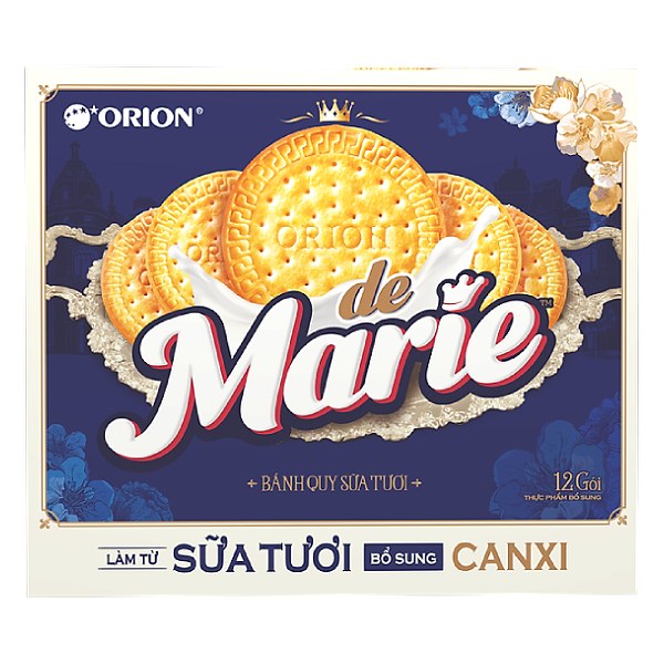 Bánh Quy Sữa Orion De Marie Hộp 384G 