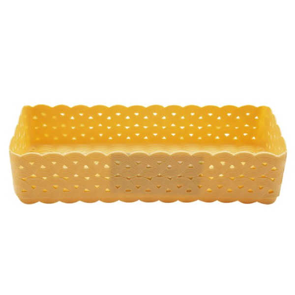 Rổ Nhựa Đan Tự Lập Chữ Nhật TL349-29Cm