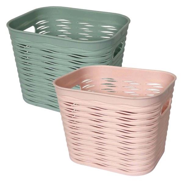 Rổ Nhựa Chữ Nhật Tự Lập TL159 16Cm