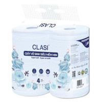 Giấy Vệ Sinh Cao Cấp Clasi 4 Cuộn
