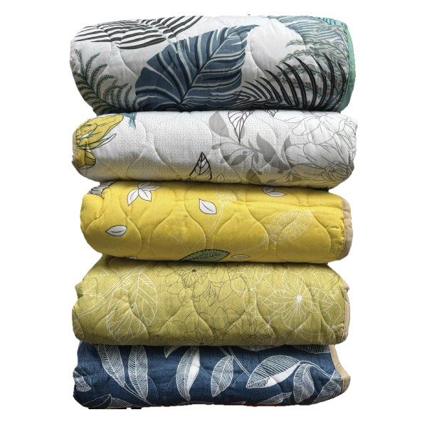 Chăn Chần Cotton Hoa Hometex 180*200Cm