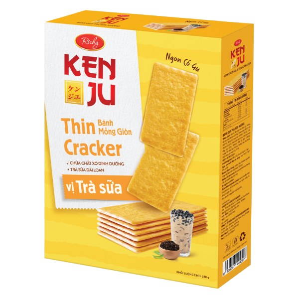 Bánh Quy Richy Kenju Trà Sữa Hộp 288G