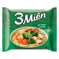 (Only Emartmall) Mì 3 Miền Chay Lá Đa Gói 65G
