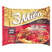 (Only Emartmall) Mì Reeva 3 Miền Gold Bò Hầm Rau Thơm 75G