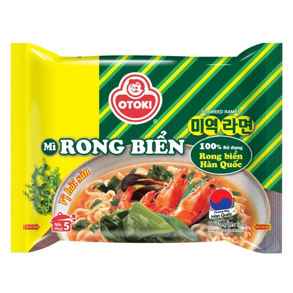 Mì Otoki Rong Biển Gói 120G