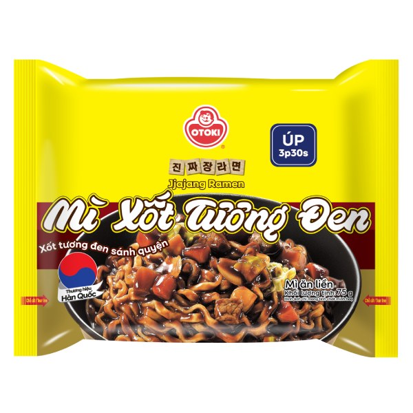 Mì Otoki Xốt Tương Đen Gói 75G