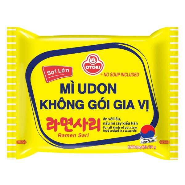 Mì Udon Otoki Không Gói Gia Vị 100G