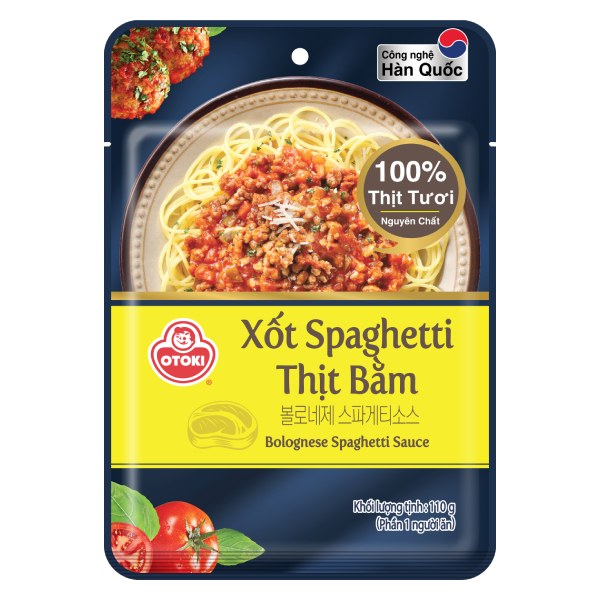 Xốt Spaghetti Ottogi Thịt Bằm Gói 110G