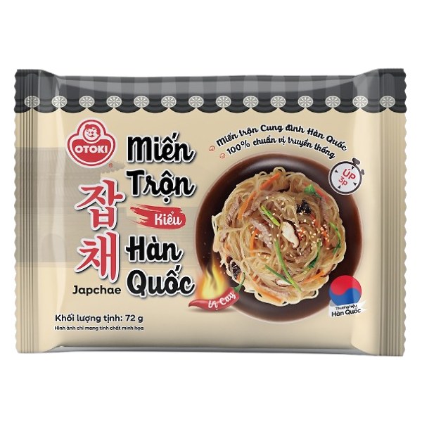 Miến Trộn Otoki Kiểu Hàn Quốc Vị Cay Gói 72G