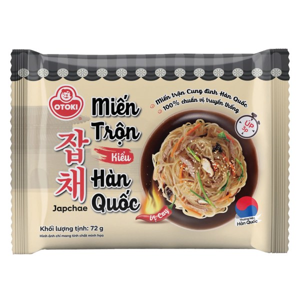 Miến Trộn Kiểu Hàn Quốc Ottogi Vị Cay Gói 72G