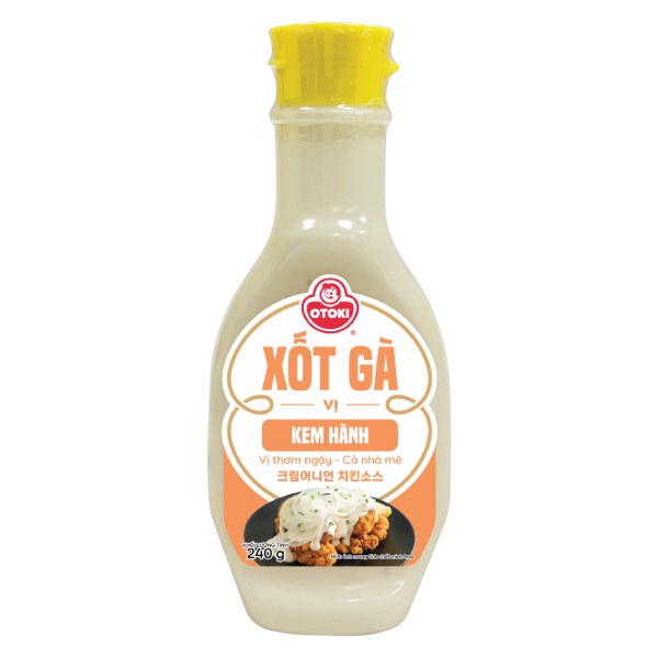 Xốt Gà Otoki Vị Kem Hành Chai 240G