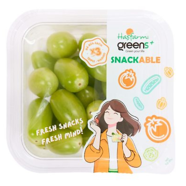 Cà Chua Cherry Ngọc Bích Ăn Liền Hasfarm 180G