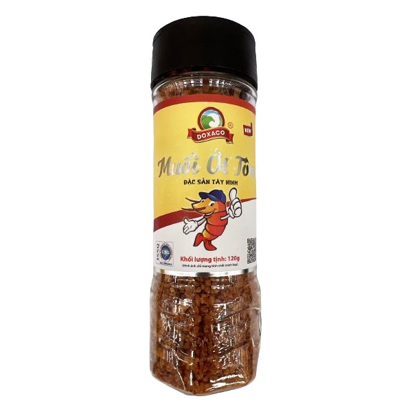 Muối Ớt Tôm Doxaco Số 1 Hũ 120G