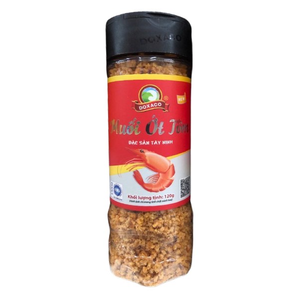 Muối Ớt Tôm Doxaco Hũ 120G