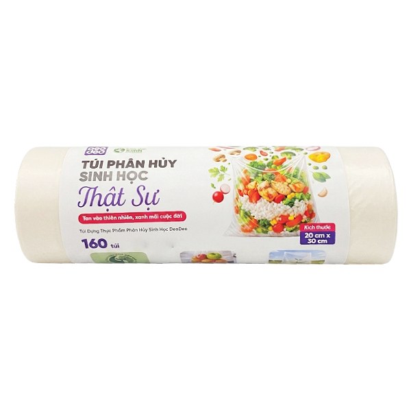 Túi Thực Phẩm Phân Hủy Sinh Học Deodeo 20*30Cm
