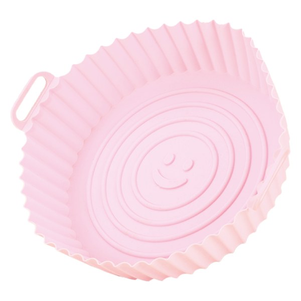 Khay Nồi Chiên Silicon La Fonte Tròn 012638 20Cm Hồng