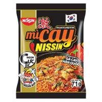 (Only Emartmall) Mì Xào Nissin Gà Cay Hàn Quốc Gói 71G