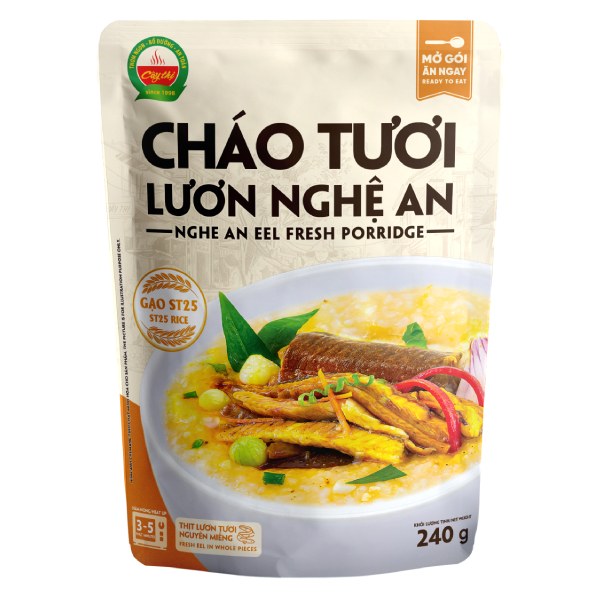 Cháo Tươi Cây Thị Lươn Nghệ An Gói 240G