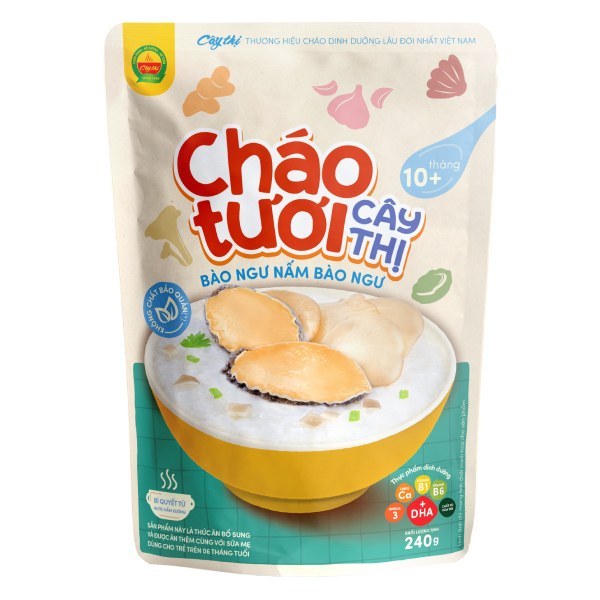 Cháo Tươi Cây Thị Bào Ngư 240G