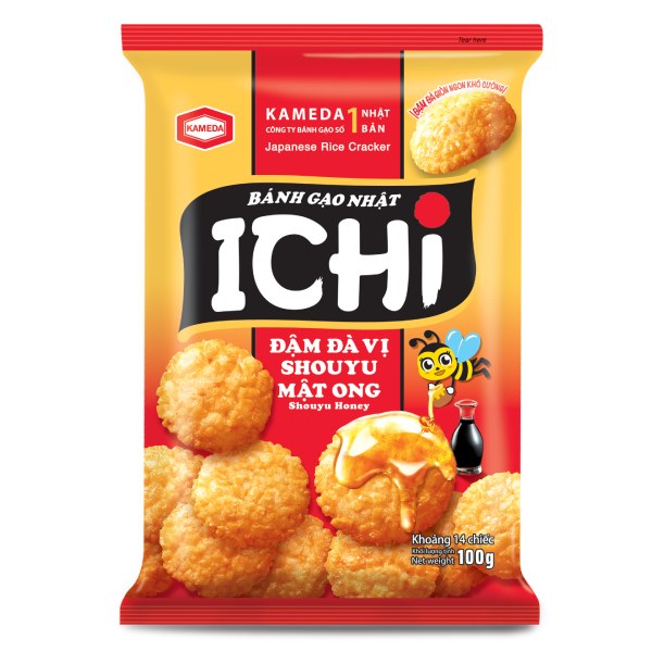 (Siêu Sale 5.5) Bánh Gạo Nhật Ichi 100G