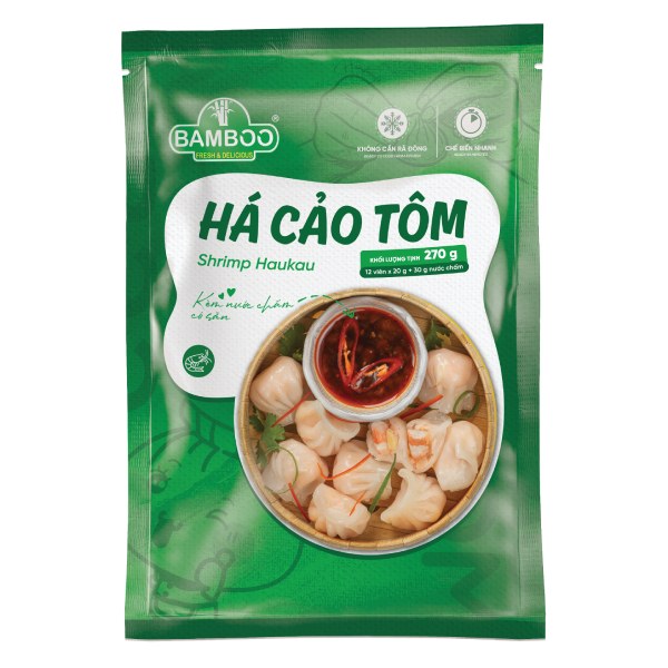 Há Cảo Tôm Bamboo Gói 270G