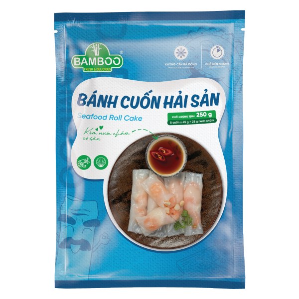 Bánh Cuốn Bamboo Hải Sản 250G