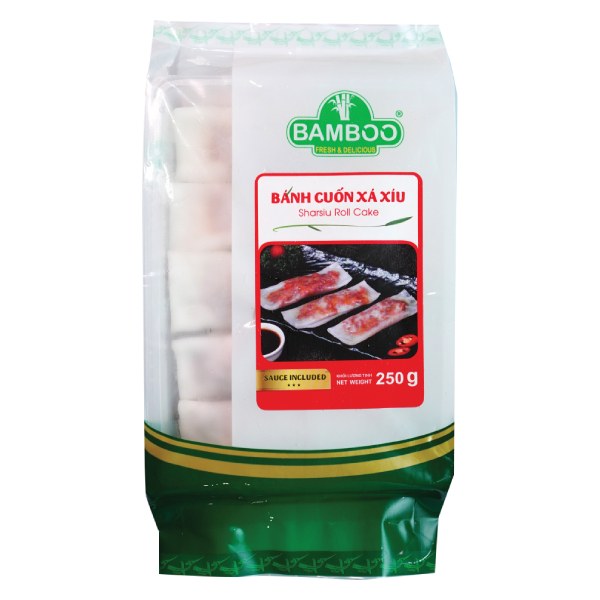 Bánh Cuốn Bamboo Xá Xíu 250G