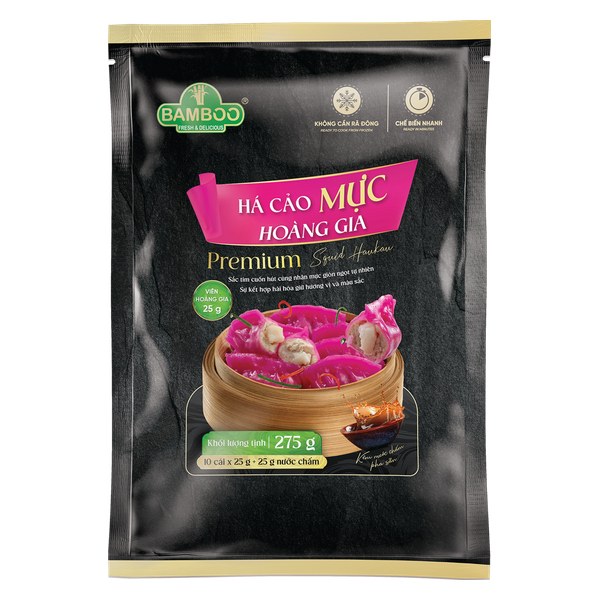 Há Cảo Bamboo Mực Hoàng Gia Gói 275G