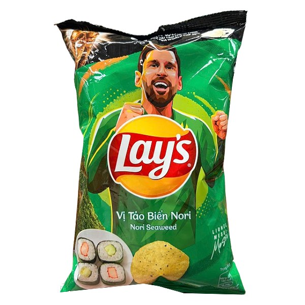 Snack Khoai Tây Lay's Vị Tảo Biển Nori Gói 150G