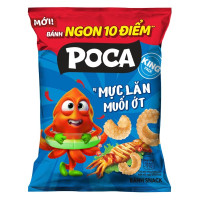 (Only Emartmall) Snack Poca Mực Lăn Muối Ớt Gói 60G