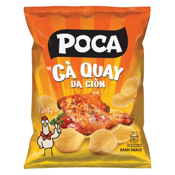 Snack Poca Gà Quay Da Giòn 60G